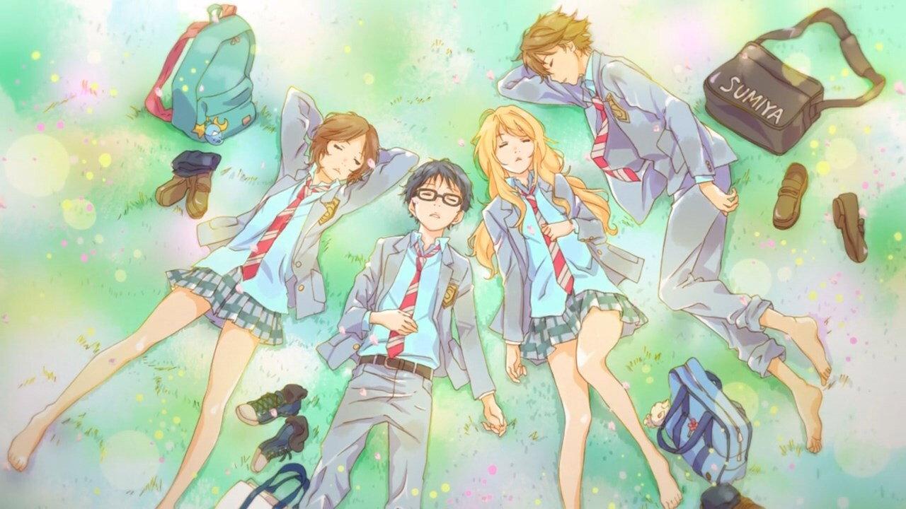 Your Lie in April backdrop