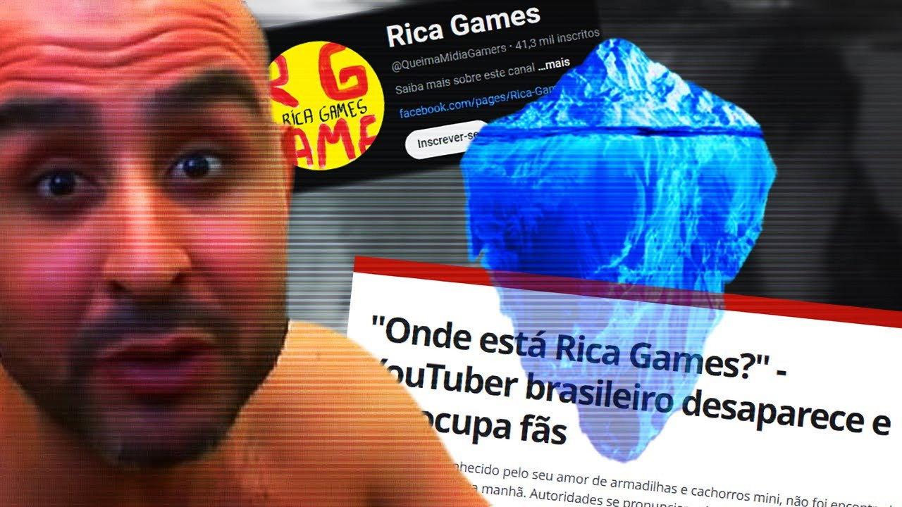 O Iceberg do Rica Games backdrop