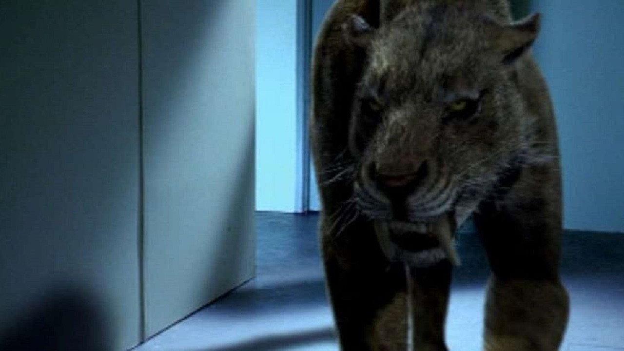 Attack of the Sabretooth backdrop