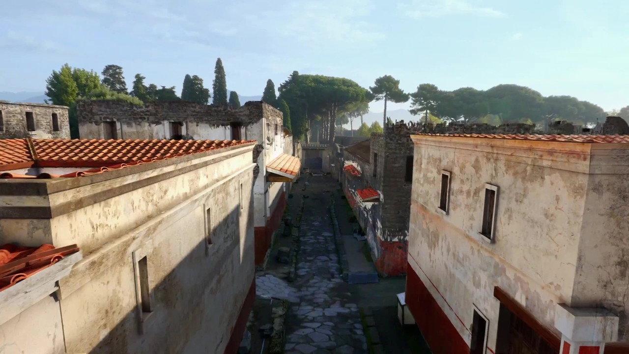 Lost World Of Pompeii backdrop