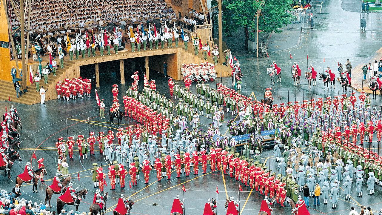 Fête des Vignerons 1977 backdrop