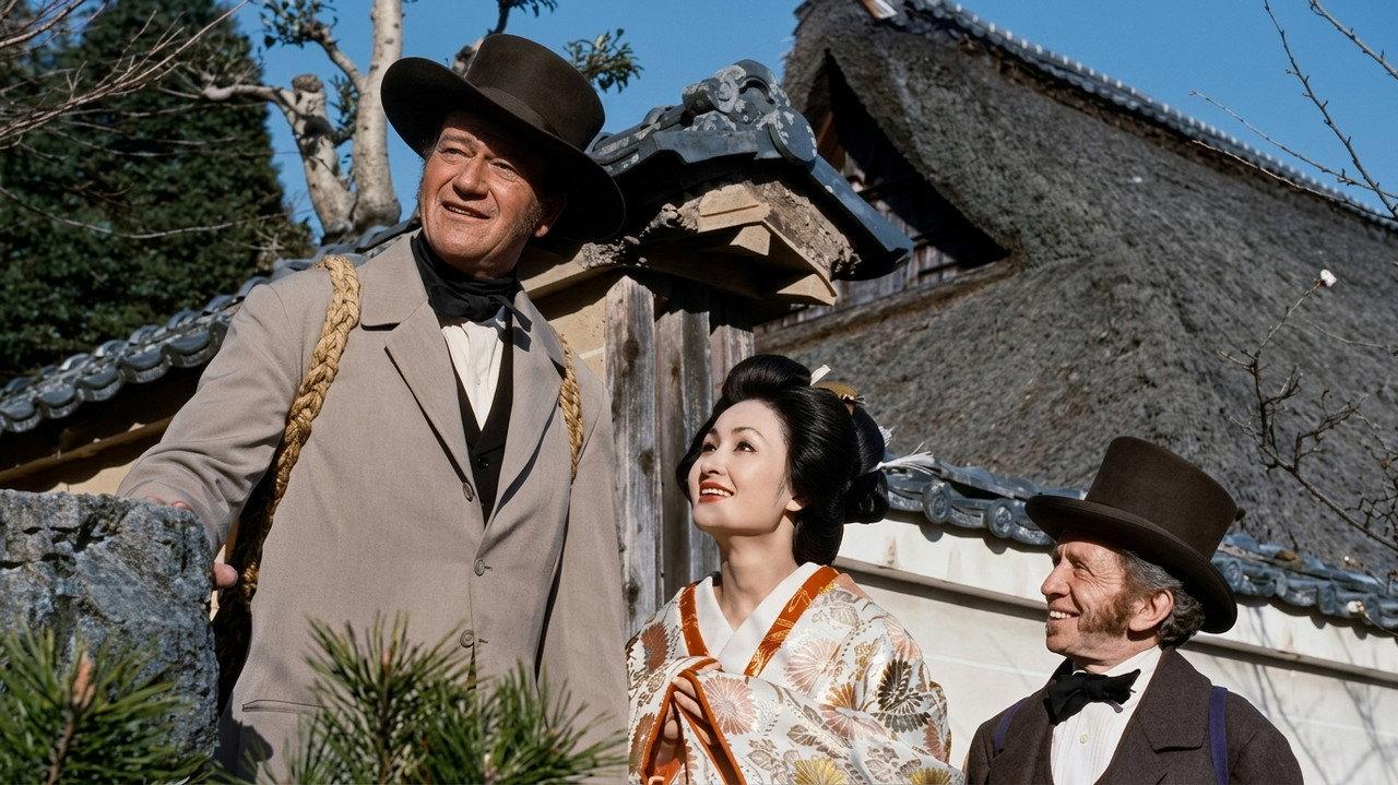 The Barbarian and the Geisha backdrop
