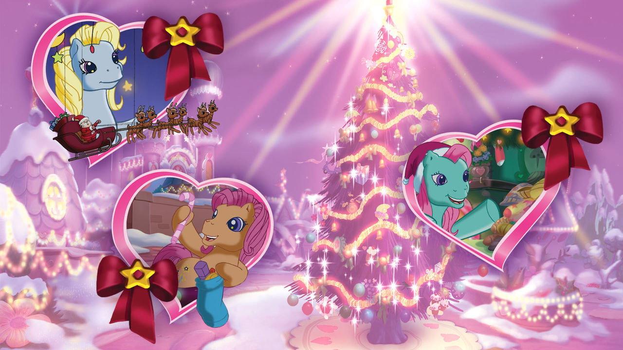 My Little Pony: A Very Minty Christmas backdrop