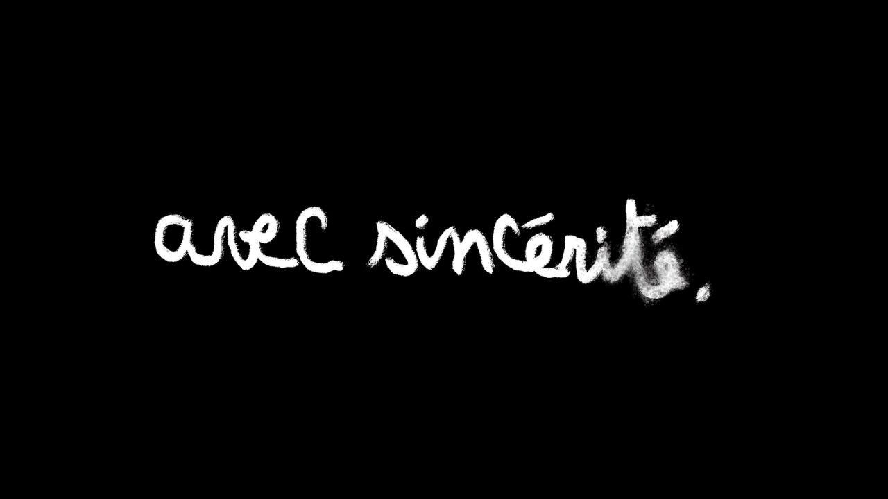 je veux plus parler. backdrop