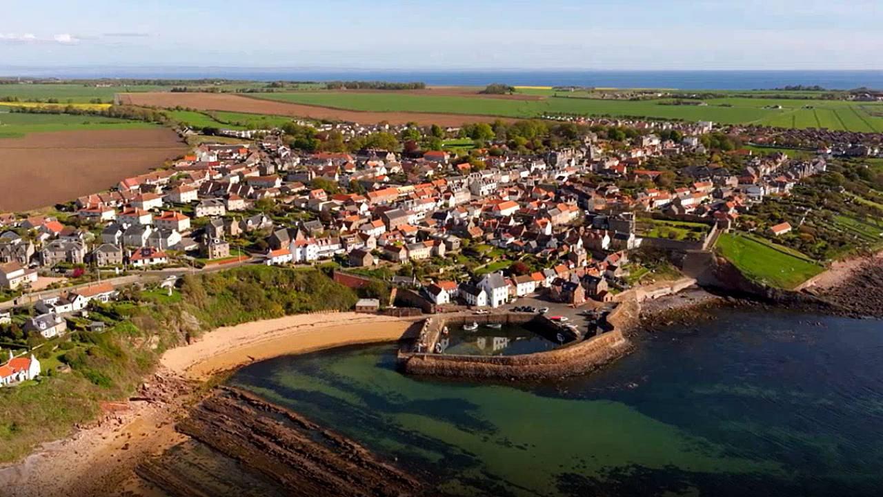 Scotland's Golden Coast backdrop
