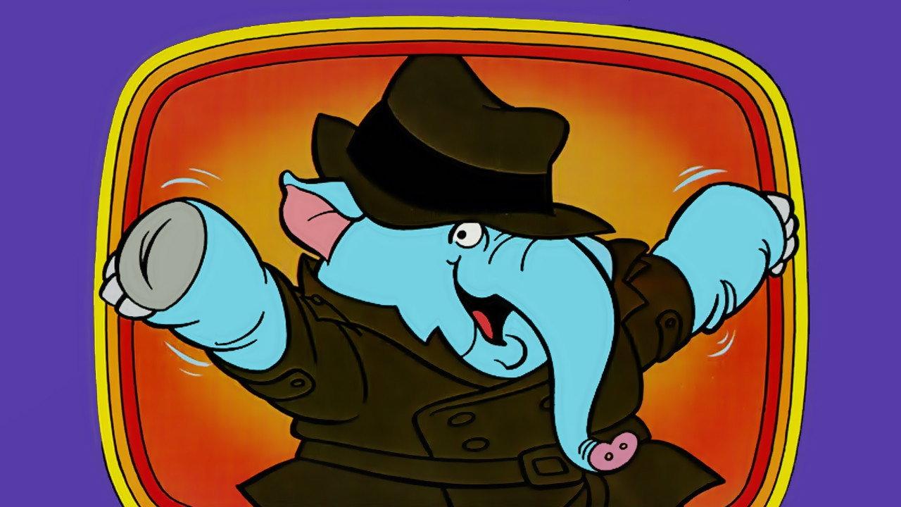 Undercover Elephant backdrop