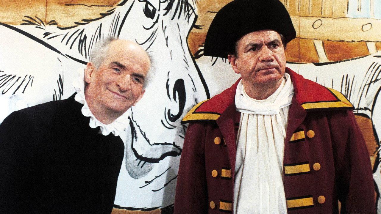 The Miser backdrop
