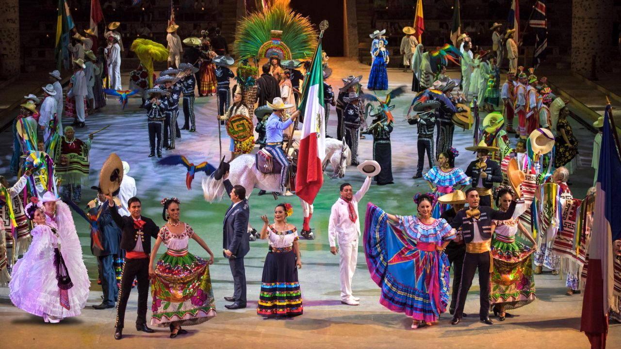 Xcaret: México espectacular backdrop