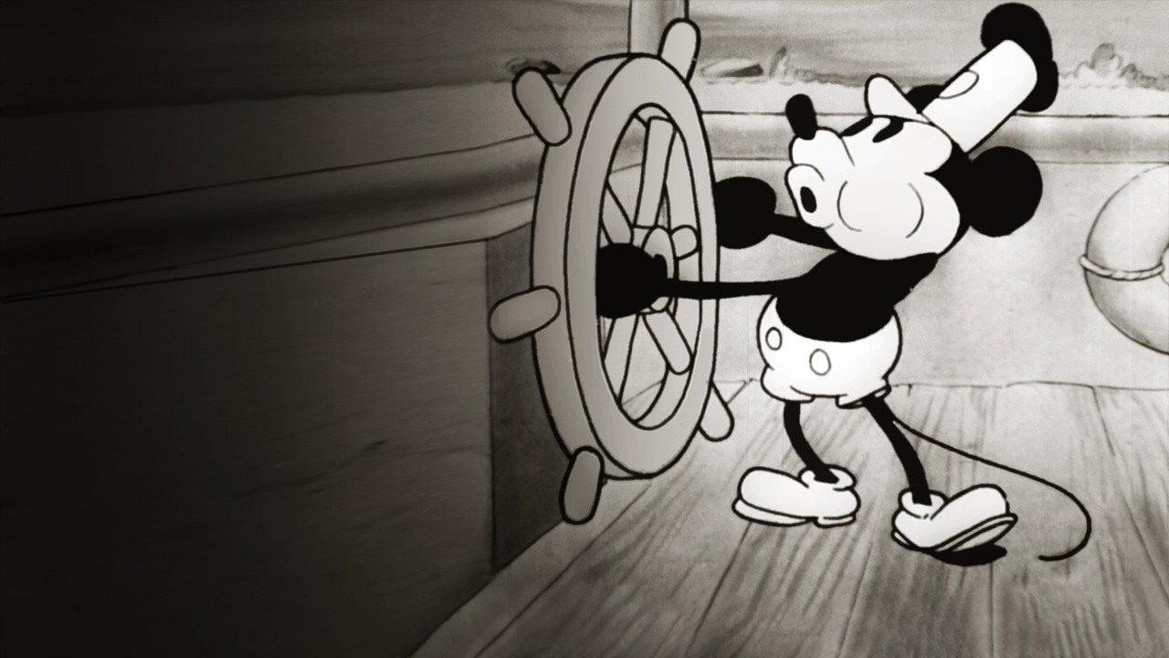 Steamboat Willie backdrop