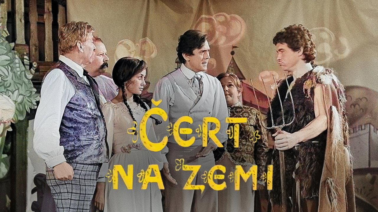 Čert na zemi backdrop