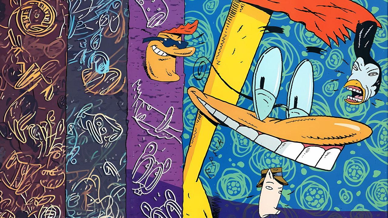 Duckman backdrop
