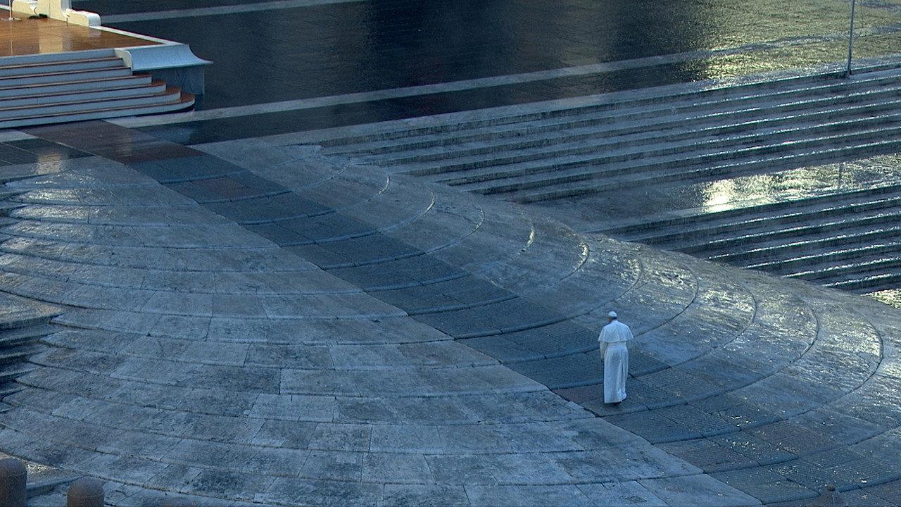 In Viaggio: The Travels of Pope Francis backdrop