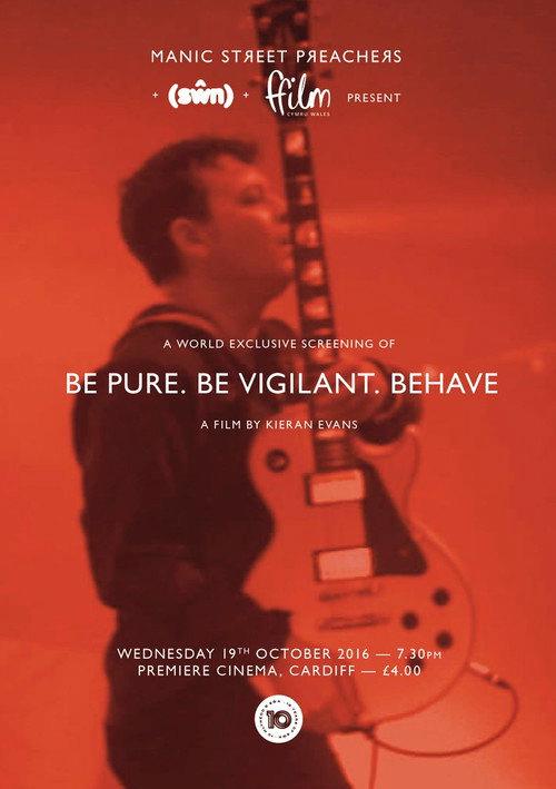 Be Pure. Be Vigilant. Behave. backdrop