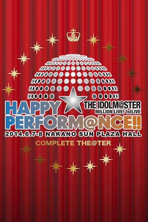 THE IDOLM@STER MILLION LIVE! 1stLIVE HAPPY☆PERFORM@NCE!! backdrop