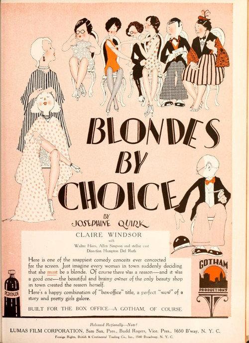 Blondes by Choice backdrop