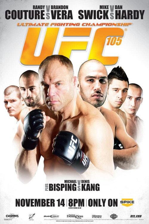 UFC 105: Couture vs. Vera backdrop