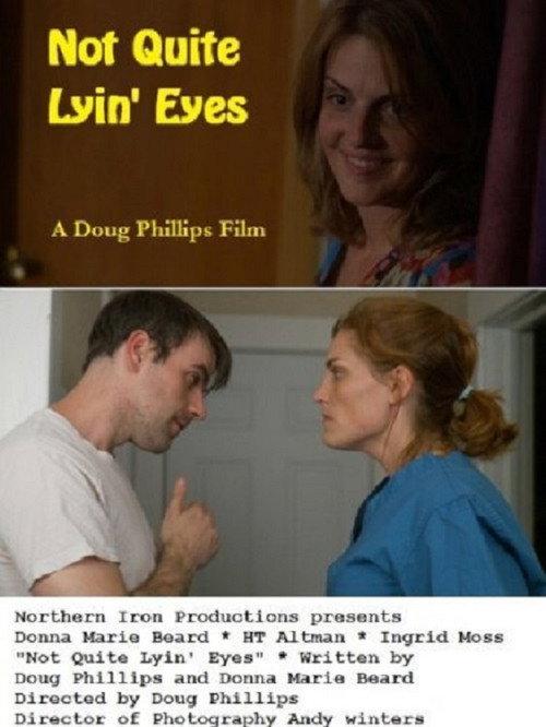 Not Quite Lyin' Eyes backdrop