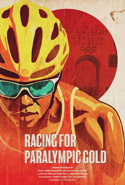 Racing for Paralympic Gold backdrop