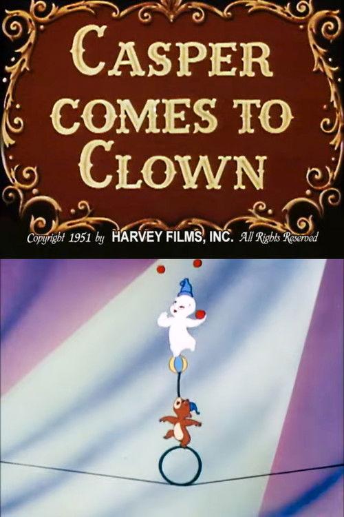 Casper Comes to Clown backdrop