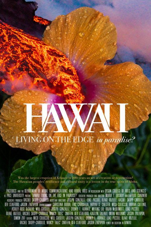 Hawaii: Living on the Edge in Paradise? backdrop