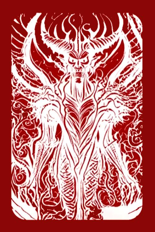 Satan Kingdom Babylon backdrop