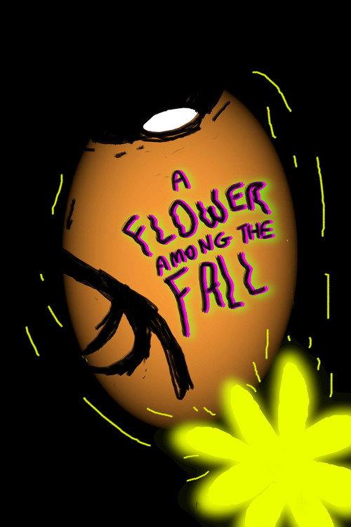 A Flower Among the Fall backdrop