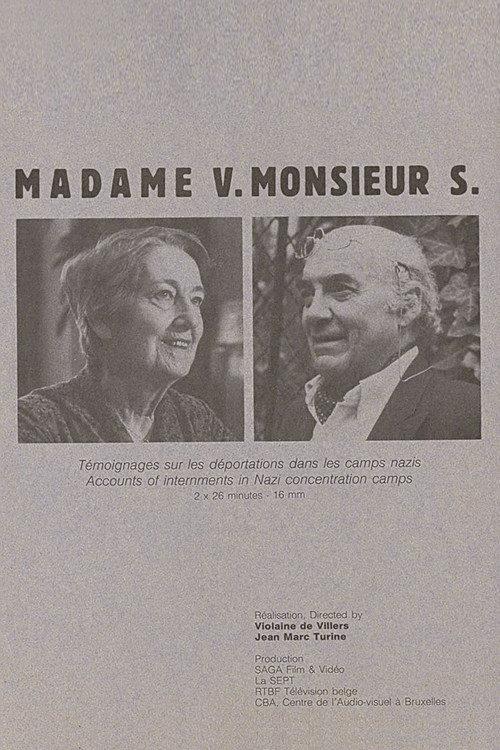 Madame V. Monsieur S. backdrop