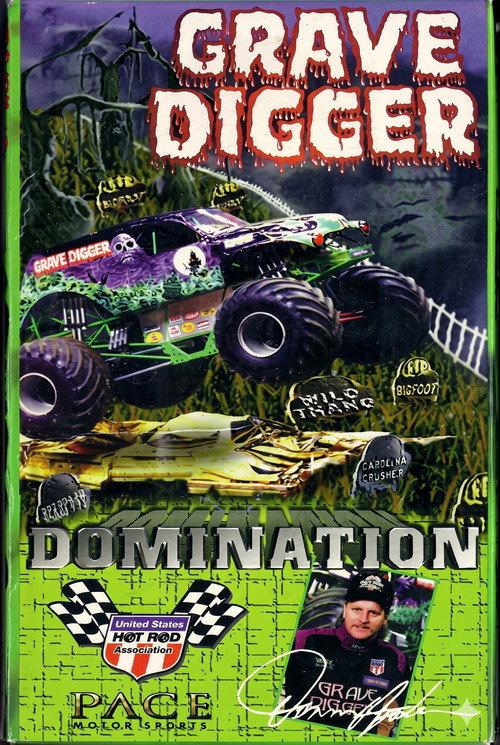 Grave Digger Domination backdrop