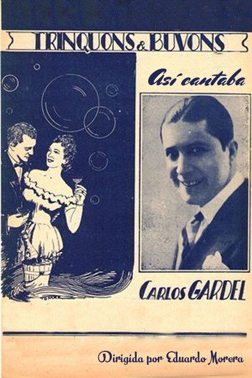 Así cantaba Carlos Gardel backdrop