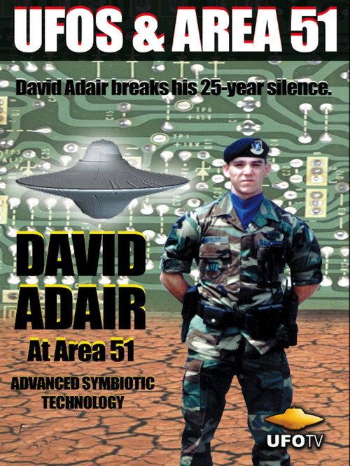 David Adair at Area 51 - Advanced Symbiotic Technology backdrop