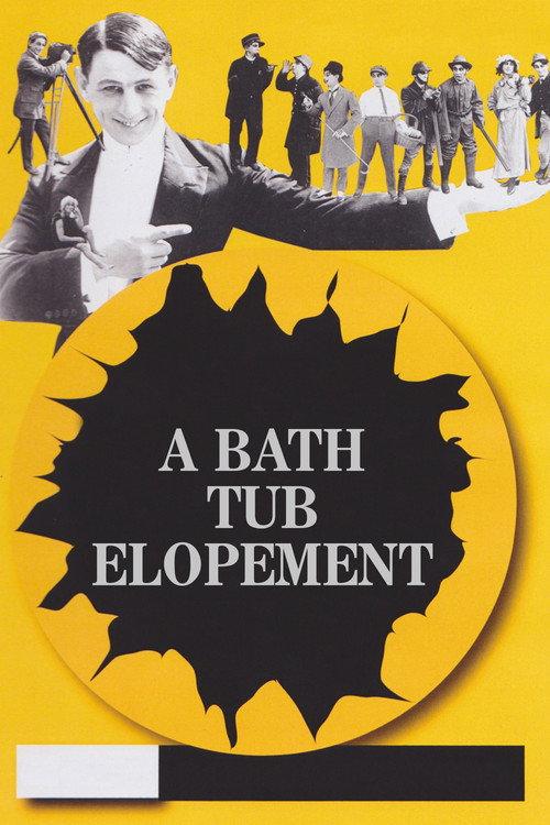 A Bath Tub Elopement backdrop