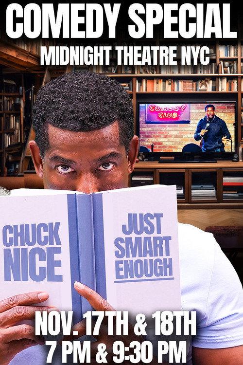 Chuck Nice: Just Smart Enough backdrop