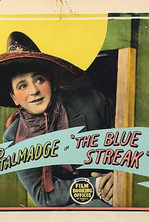 The Blue Streak backdrop