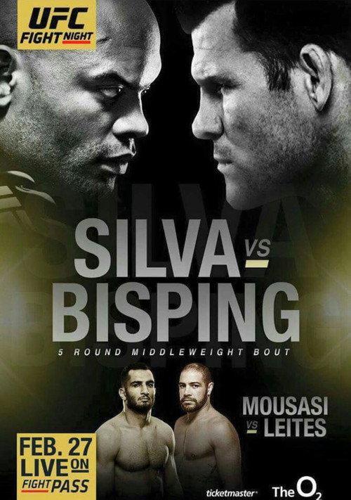 UFC Fight Night 84: Silva vs. Bisping backdrop
