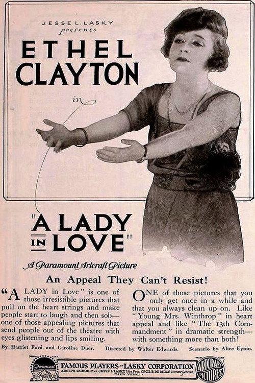 A Lady in Love backdrop