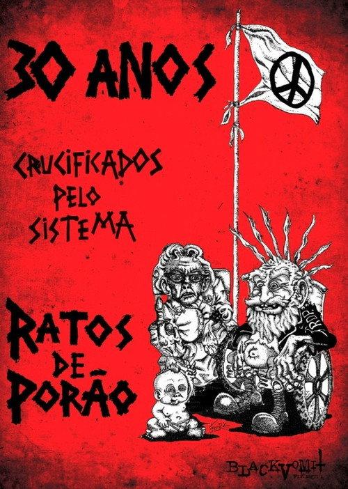 30 Anos Crucificados pelo Sistema: Ratos de Porão backdrop