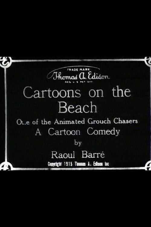 Cartoons on the Beach backdrop