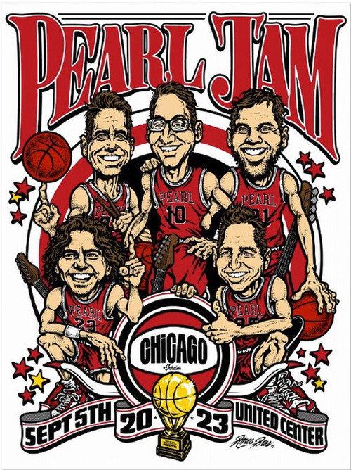 Pearl Jam: Chicago 2023 - Night 1 backdrop