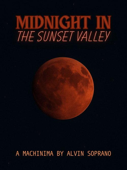 Midnight in the Sunset Valley backdrop