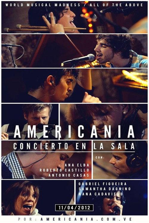 Americania - "Concierto En La Sala" backdrop