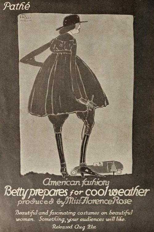 Florence Rose Fashions no. 2. Betty Prepares for Cool Weather backdrop