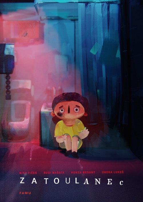 A Stray backdrop