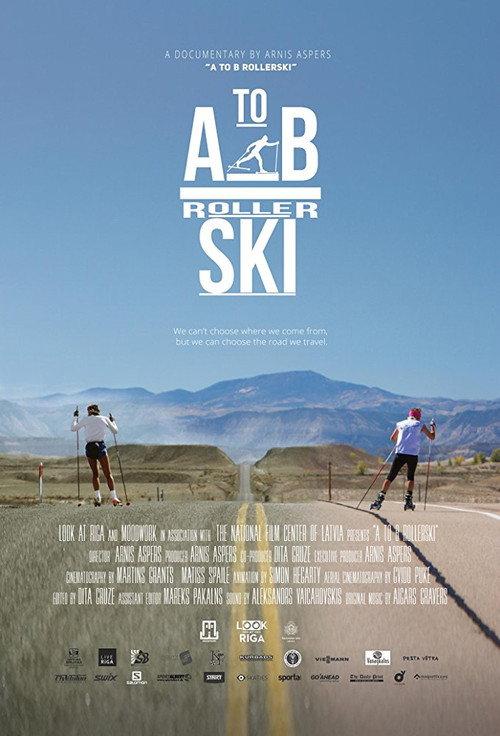 A to B Rollerski backdrop