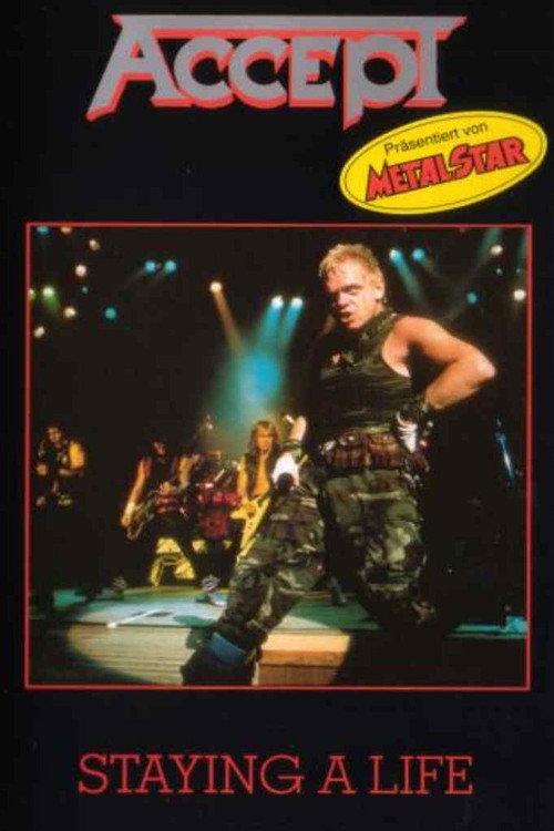 Accept - Staying A Life backdrop
