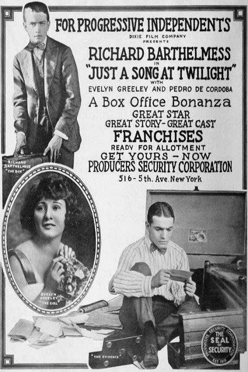 Just a Song at Twilight backdrop