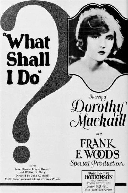 What Shall I Do? backdrop