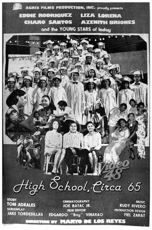 High School Circa '65 backdrop