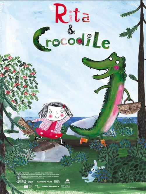 Rita et crocodile backdrop