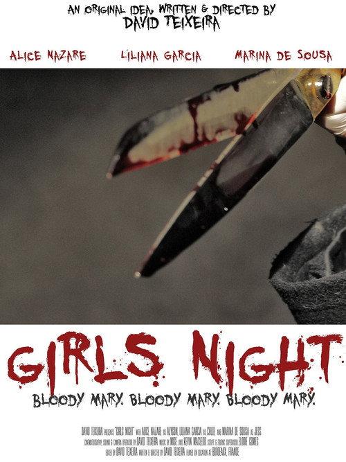 Girls Night backdrop