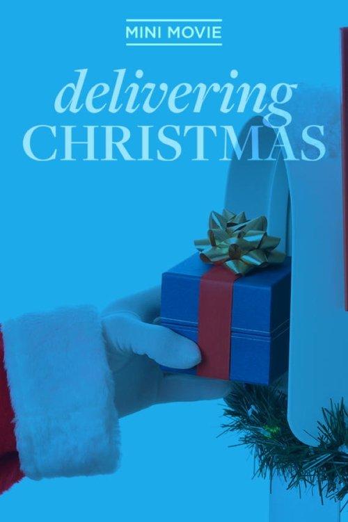 Delivering Christmas backdrop
